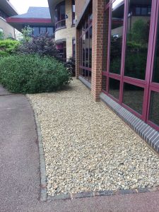Finished and tidy gravel